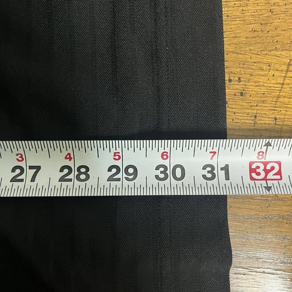 FootJoy FJ Golf Polo Shirt Adult XL Short Sleeve Chest Stripes Black Blue Mens - Picture 8 of 8